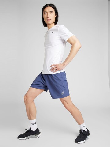 ASICS Regular Sportshorts in Blau