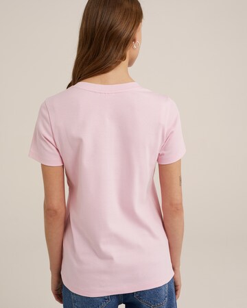 T-shirt WE Fashion en rose