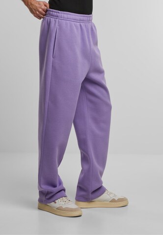 Urban Classics Свободный крой Штаны в Лиловый