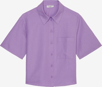 Marc O'Polo DENIM Blouse in Purple: front