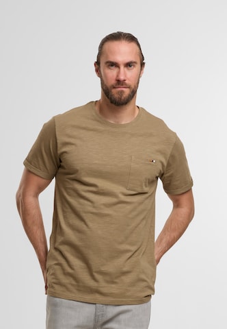 INDICODE JEANS - Camisa 'Andorra' em verde: frente