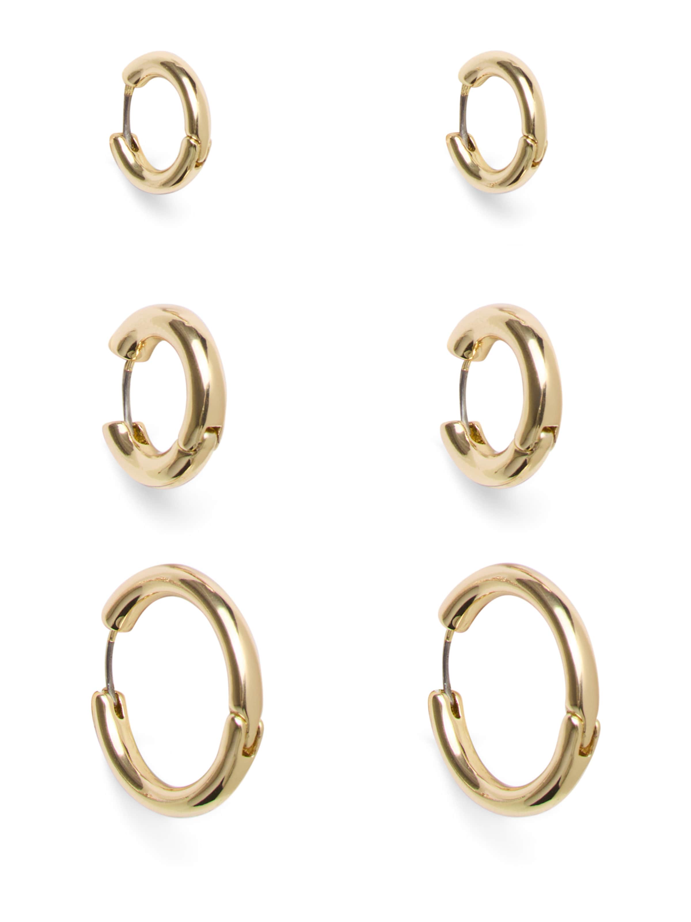 PIECES Ohrringe 'PCJILVI' in Gold: Vorderseite