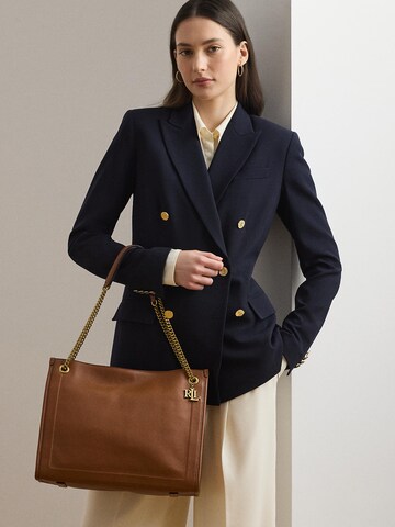 Lauren Ralph Lauren "Чанта тип ""Shopper""" в кафяво