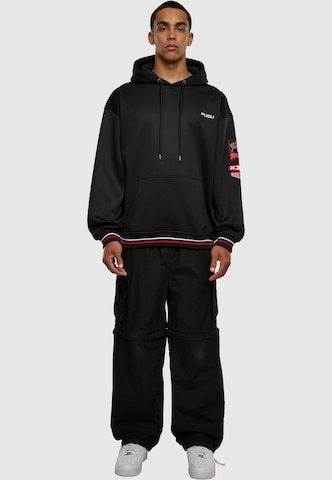 FUBU Sweatshirt in Schwarz