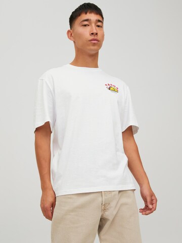 JACK & JONES T-Shirt 'Taco' in Weiß