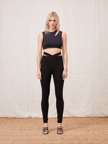 LeGer by Lena Gercke Skinny Leggingsit 'Jaden' värissä musta