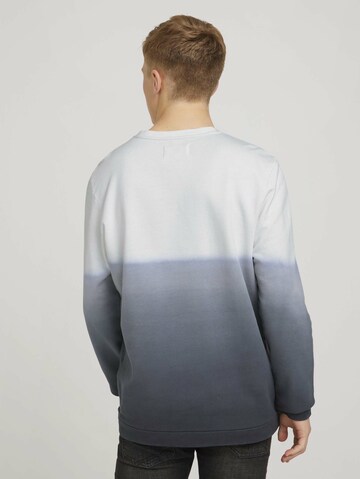 TOM TAILOR DENIM Sweatshirt in Blau