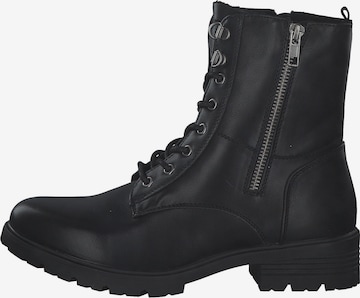 Idana Lace-Up Boots in Black