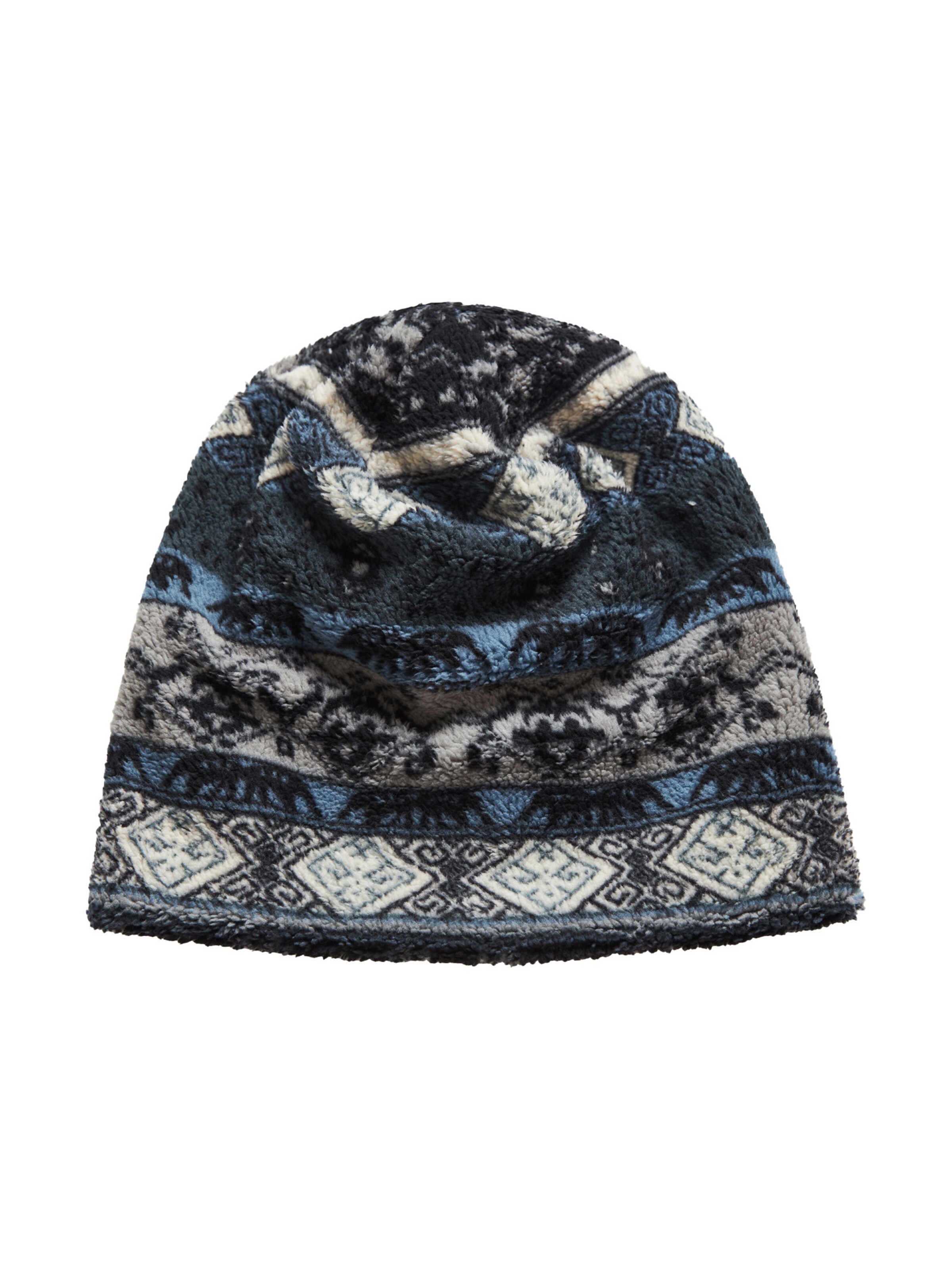 Funky Buddha Muts in Grijs: voorkant