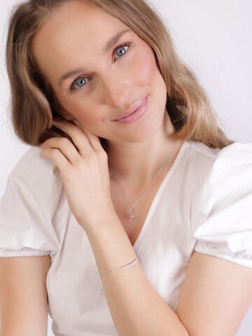 Lucardi Armband in Silber: Vorderseite