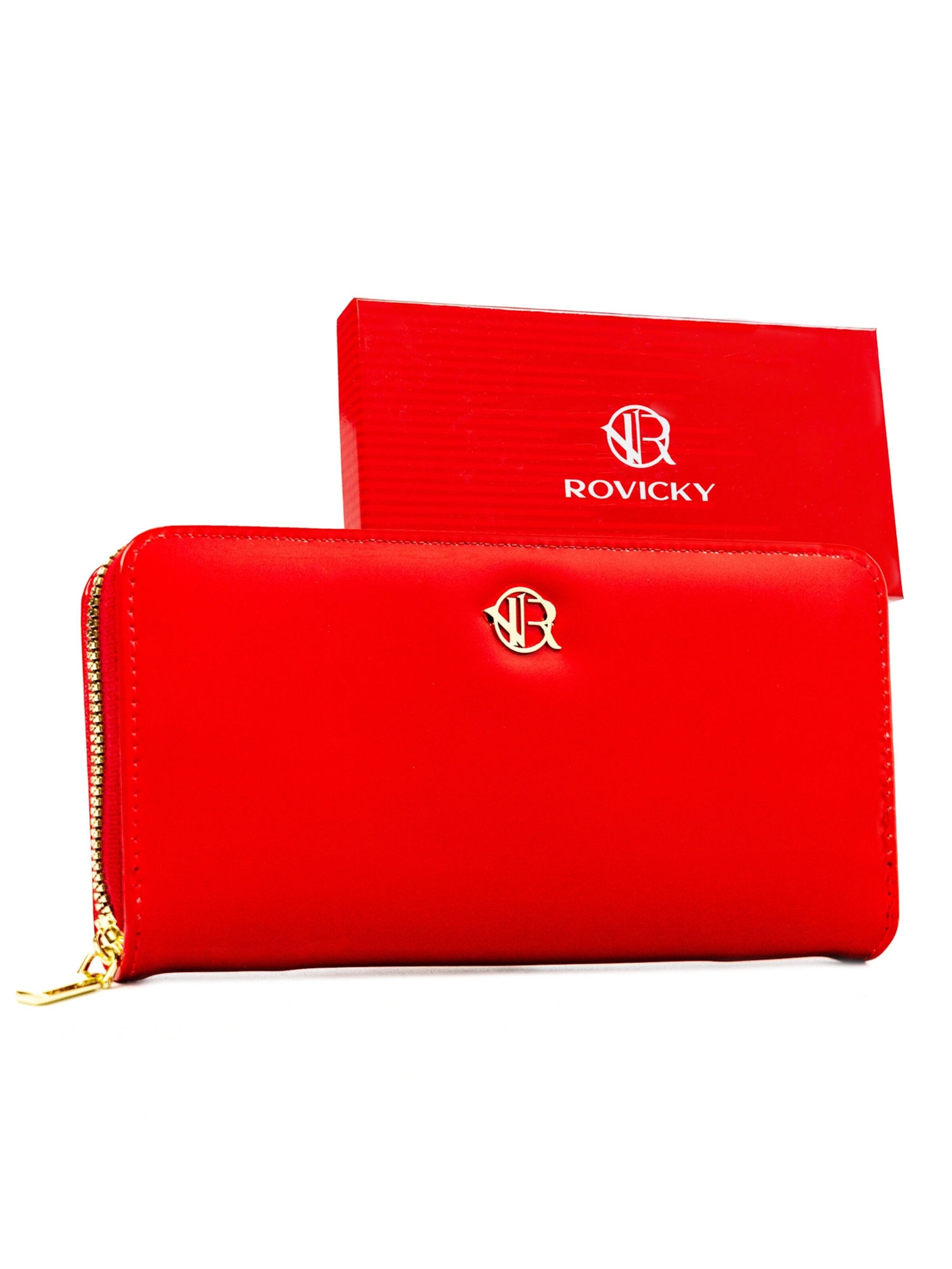 Tomshop24-7 Wallet 'Rovicky Eco Lack' in Red