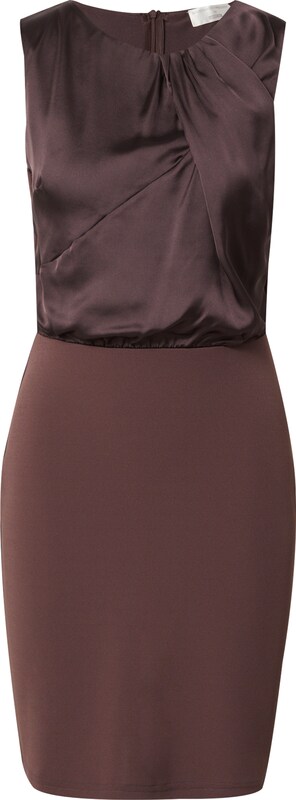 Guido Maria Kretschmer Collection Kleid 'Connie' in Braun RN9454 Guido Maria Kretschmer Collection Kleid 'Connie' in Braun RN9454