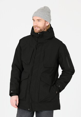 Whistler Parka 'Graysville' in Schwarz: Vorderseite
