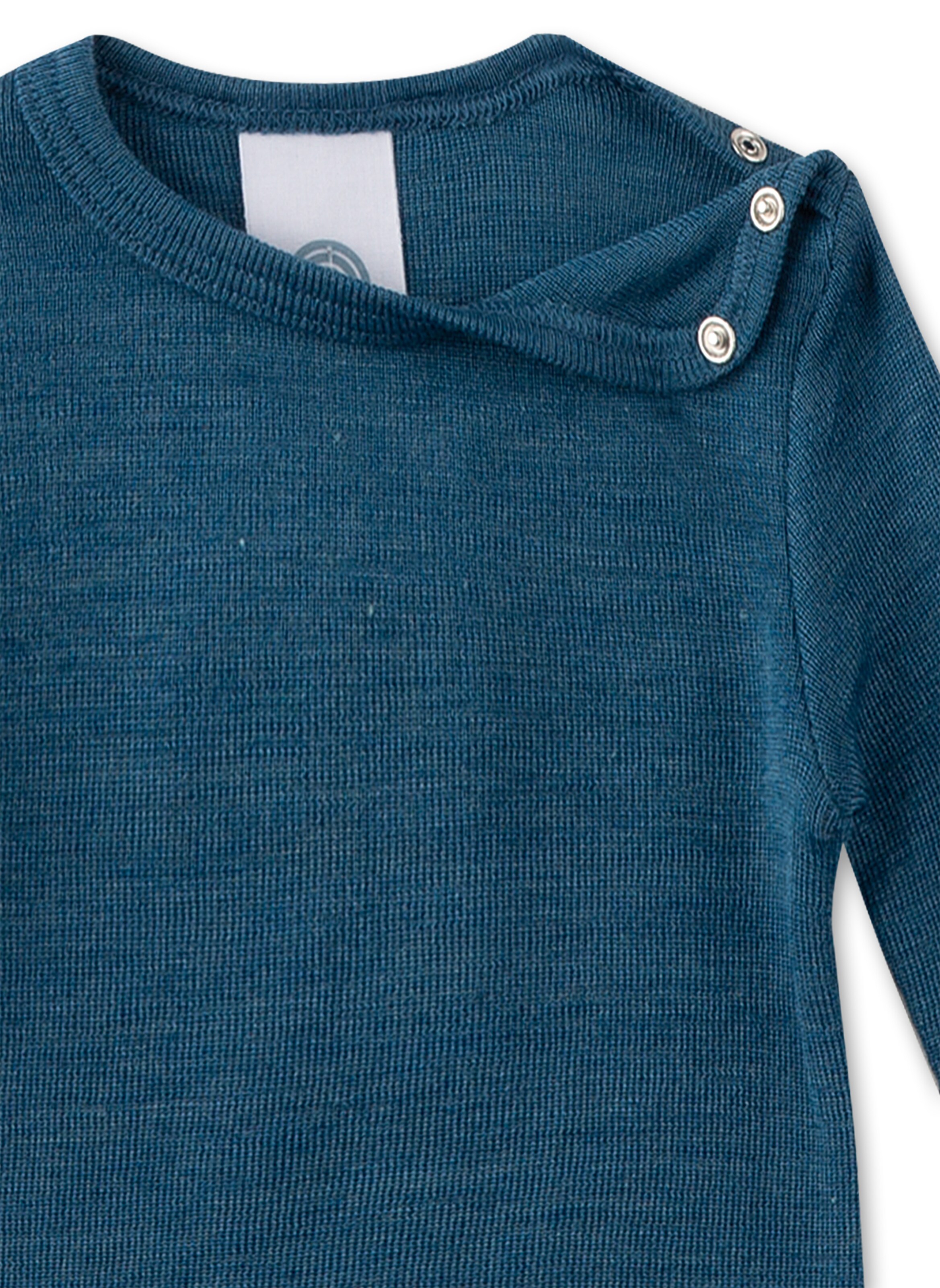 Tutina / body per bambino di Sanetta in blu