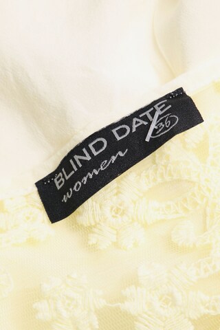 Blind date Bluse S in Gelb