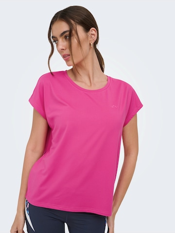 ONLY PLAY Performance Shirt 'ONPAUBREE' in Pink