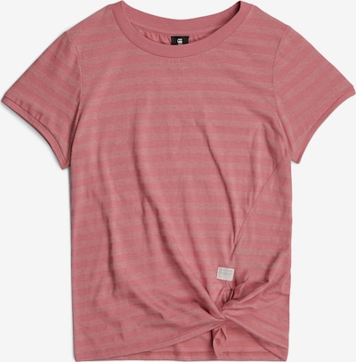 G-Star RAW T-shirt en gris / rose / blanc, Vue avec produit