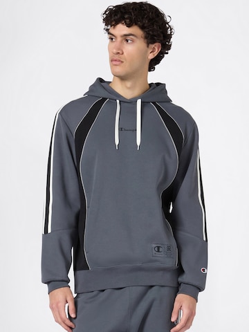Felpa di Champion Authentic Athletic Apparel in grigio: frontale