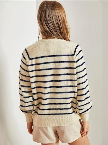 Bianco Lucci Sweater in Beige