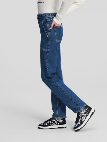 Regular Jeans de la KARL LAGERFELD JEANS pe albastru