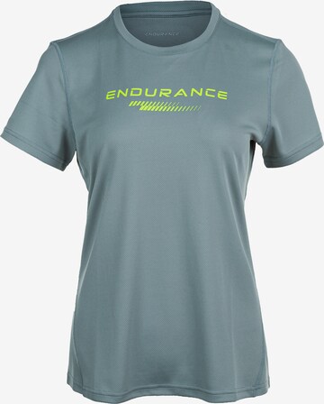 ENDURANCE Performance Shirt 'Keiling' in Grey: front