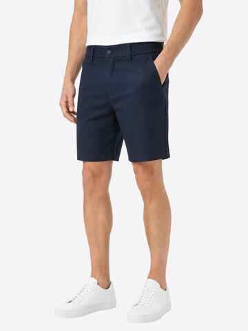 ALLTHEMEN Slim fit Traditional Pants 'Schnittstelle' in Blue