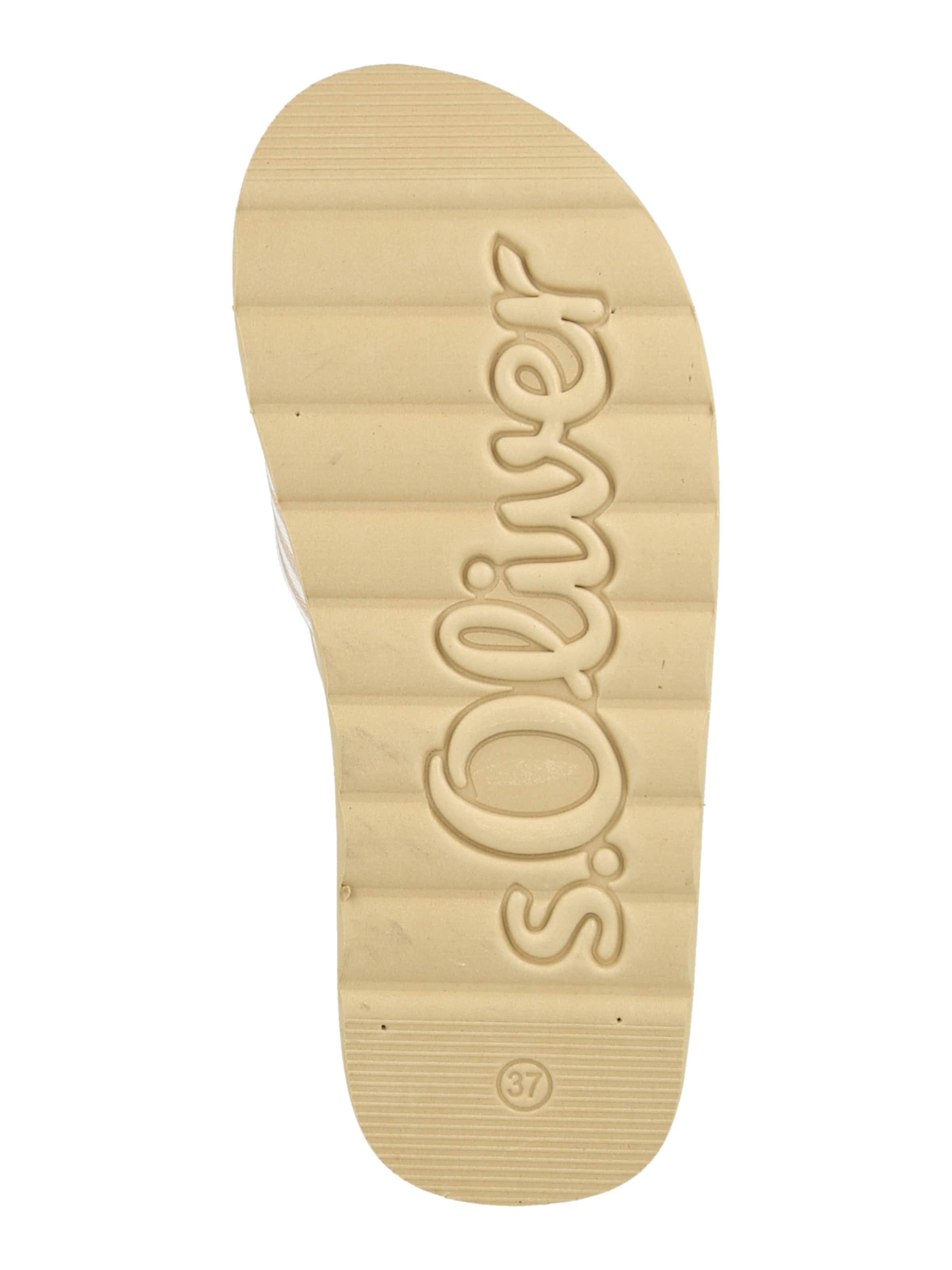 s.Oliver Ujjelválasztó-pántos szandál - bézs