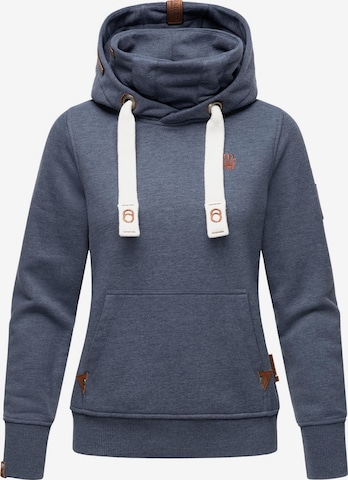 NAVAHOO Sweatshirt 'Raniaa' i blå: forside