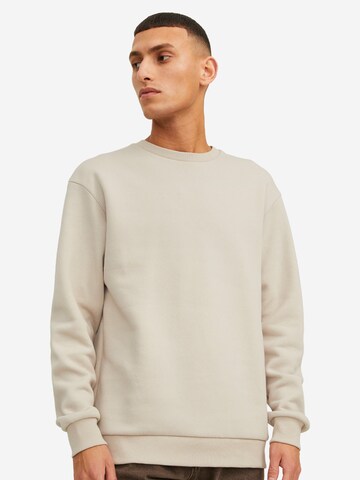 Sweat-shirt 'JJBradley' JACK & JONES en beige