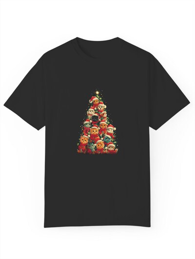 GORHEY T-shirt en noir, Vue avec produit