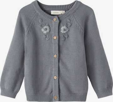 NAME IT Knit Cardigan in Grey: front