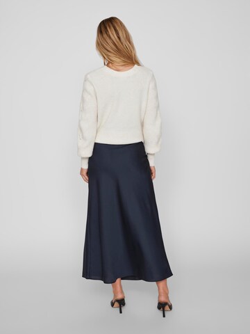 VILA Skirt 'ELLETTE' in Blue