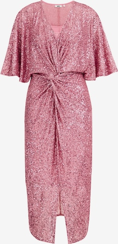 Robe WE Fashion en rose : devant