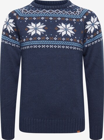 11 Project Sweater 'Timbro' in Blue: front