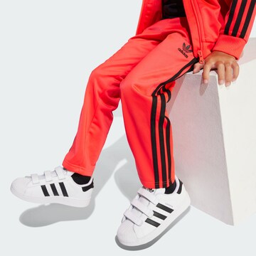 ADIDAS ORIGINALS Sweat suit 'Adicolor Firebird' in Red