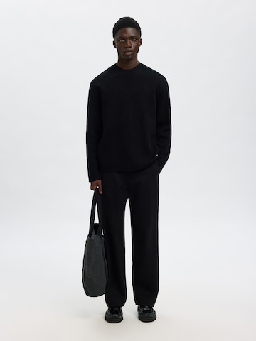 SELECTED Pullover 'SLHMIKE' in Schwarz