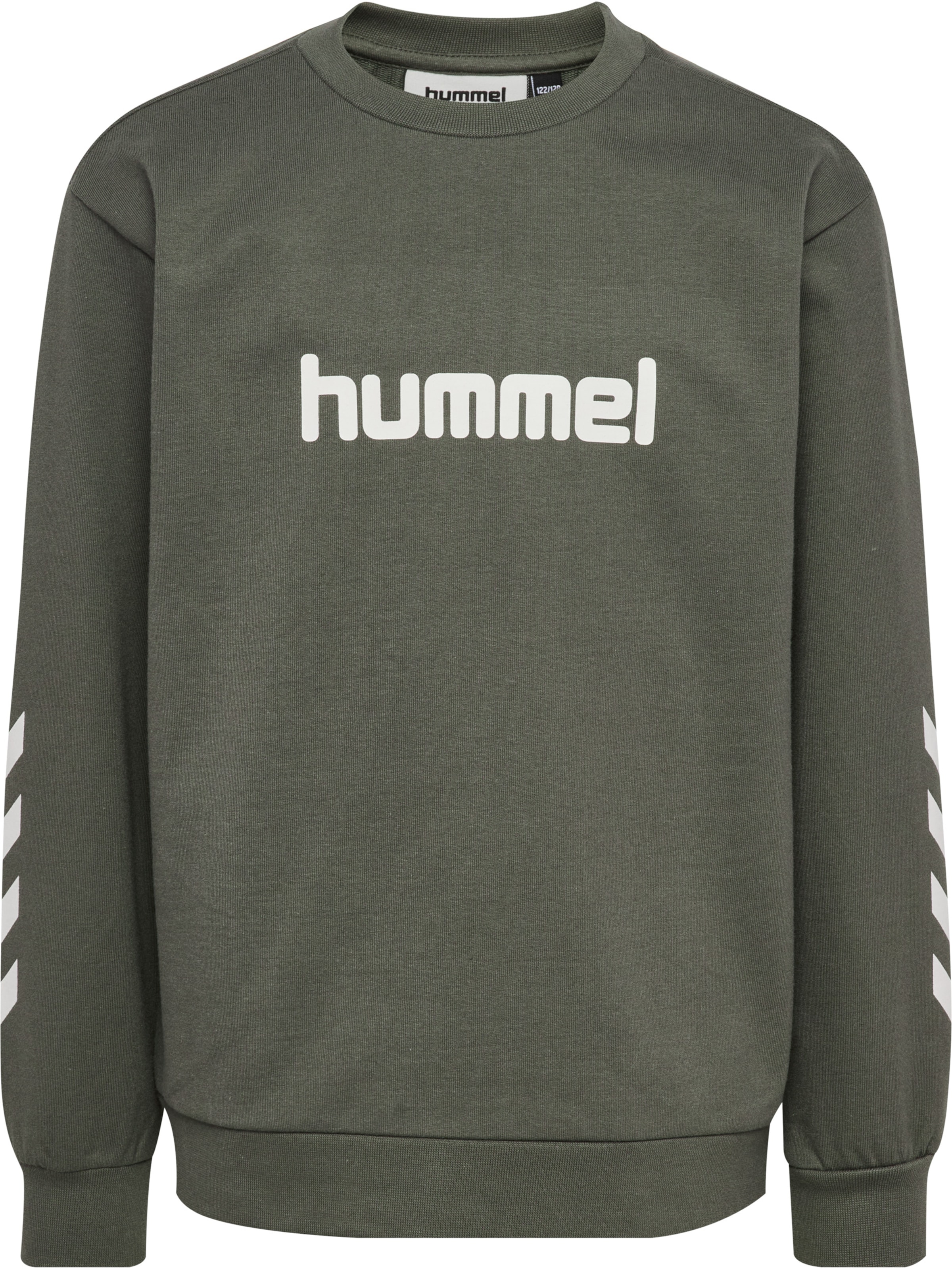 Hummel Sweatshirt in Green: front
