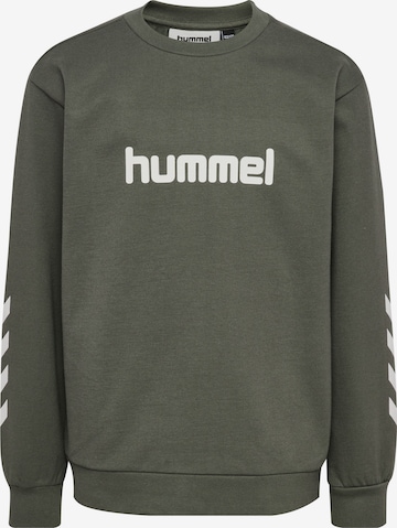 Hummel Sweatshirt in Green: front