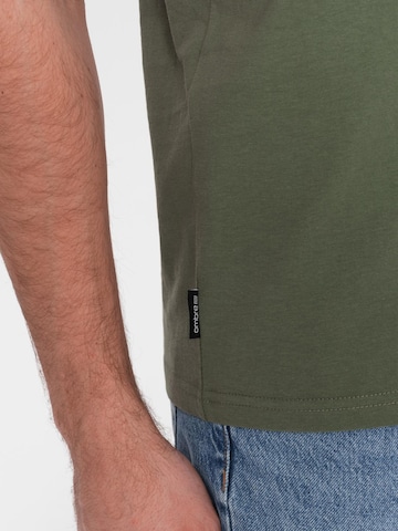 Ombre Shirt 'OM-TSBS-0146' in Green