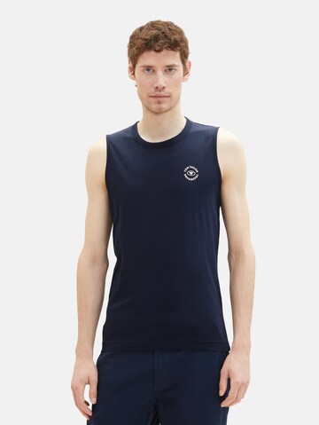 TOM TAILOR Shirt in Blue: front