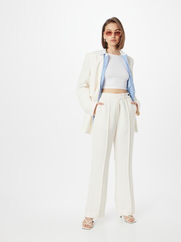 3.1 Phillip Lim - Perna larga Calças em branco