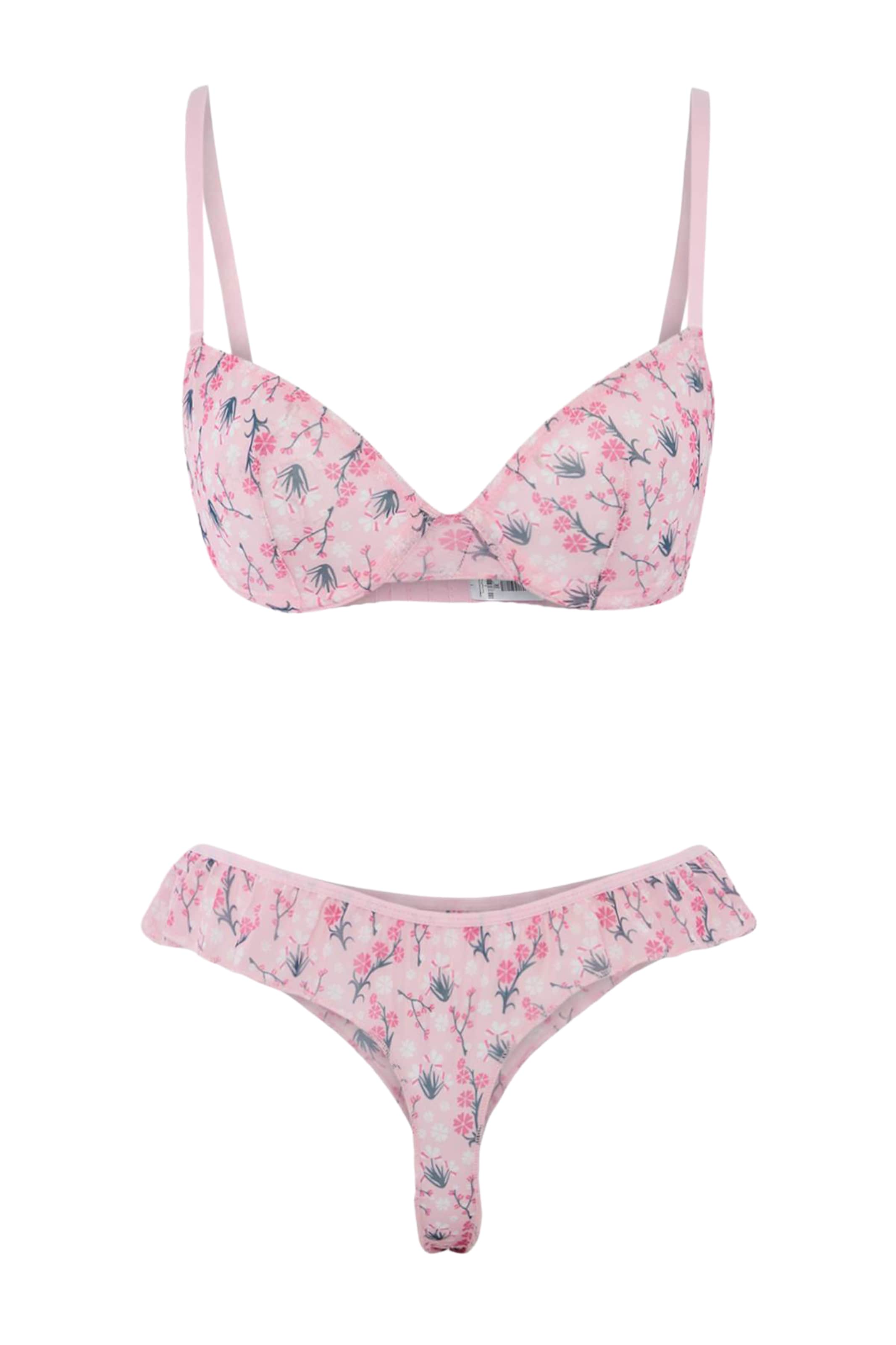 Trendyol T-shirt Underwear sets in Pink: front