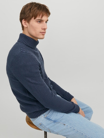 JACK & JONES Pullover 'JJCraig' i blå
