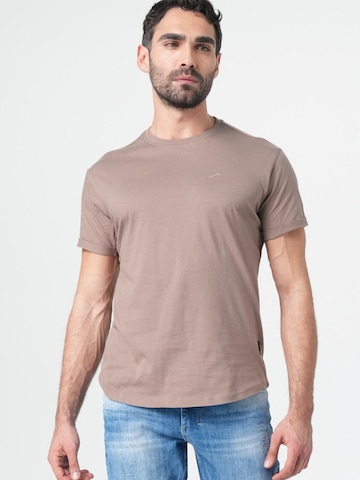 M.O.D MIRACLE OF DENIM - Camiseta en gris: frente