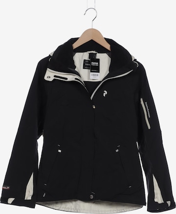 PEAK PERFORMANCE Jacket & Coat in S in Black: front