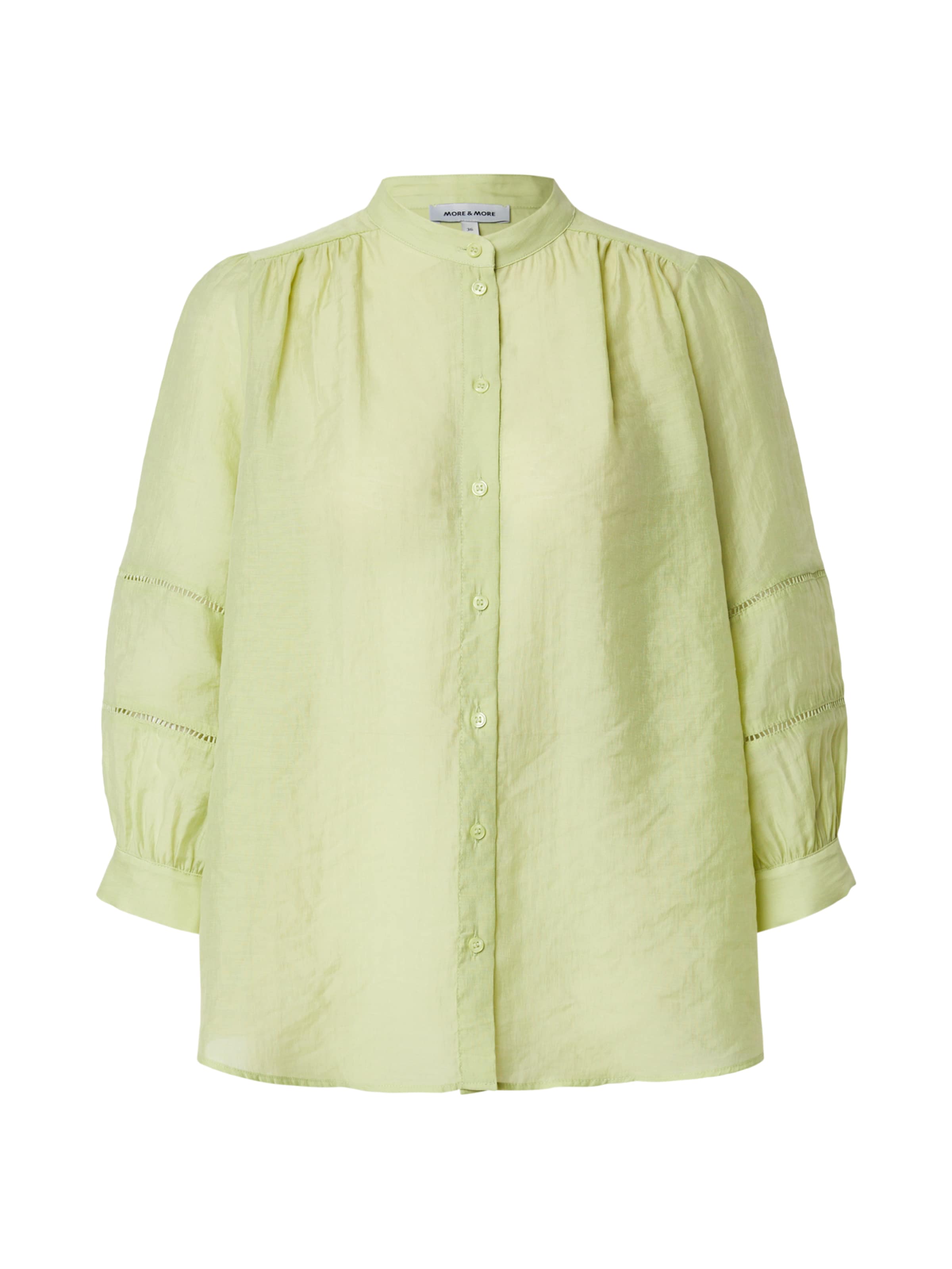 MORE & MORE Blouse in Groen: voorkant