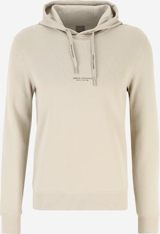 ARMANI EXCHANGE Sweatshirt in Beige: front