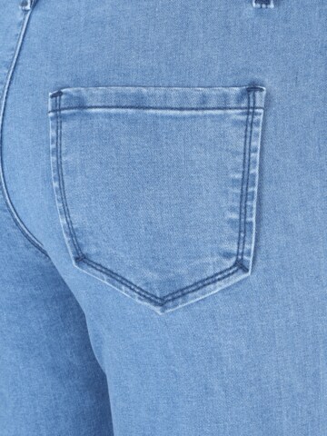 Missguided Petite Skinny Jeans in Blau
