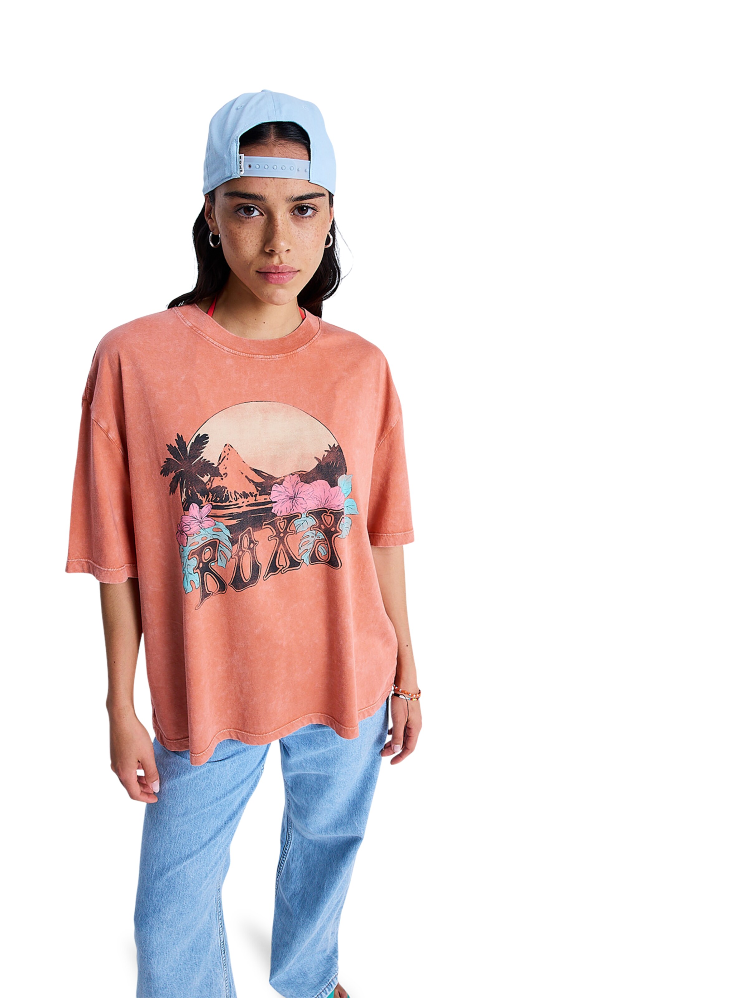 ROXY Tričko – oranžová: přední strana