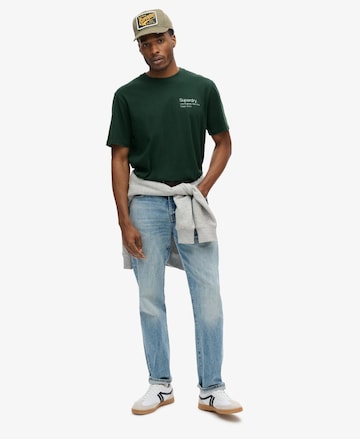 Superdry Μπλουζάκι σε πράσινο